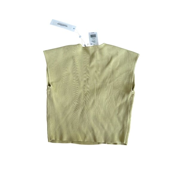 JONATHAN SIMKHAI Chamomile Ribbed Sweetheart Tank Top Size Medium NEW NWT - Picture 5 of 6